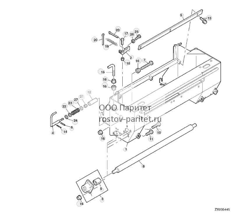 Mounting Parts, Knife Sharpening Frame 